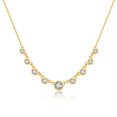 S925 Silver Fashion Diamond Necklace