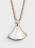 Gold Shell Pendant Necklace