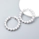 Pearl Big Hoop Earrings for Women