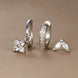 Emerald Green CZ Hoop & Stud Earring Set