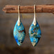Sea Sediment Jasper Natural Stone Earrings