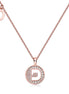 D Initial Moissanite Necklace