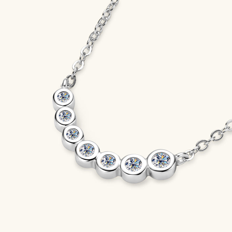 Simple Diamond Pendant Necklace