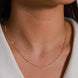 Simple Bone Chain Choker Necklace for Women