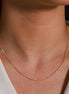 Simple Bone Chain Choker Necklace for Women