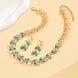 Women's Earrings & Necklace 2-Piece Set