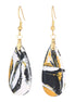 Gold Plated Stone Earrings for Women