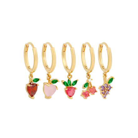 Light Luxury Snake Shaped Earring Set