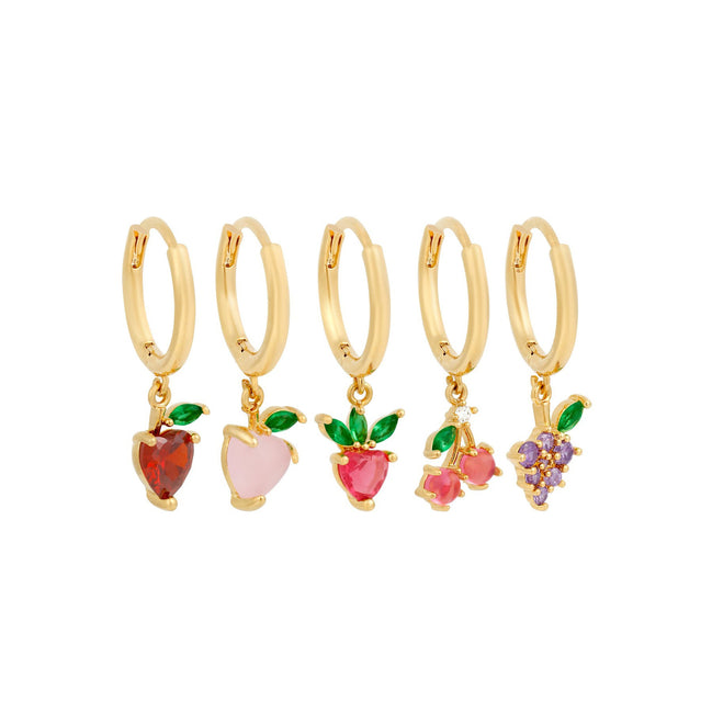 Light Luxury Snake Shaped Earring Set