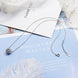 Minimalist Diamond Studded Hollow Necklace
