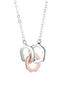 Ring Buckle Couple Necklace