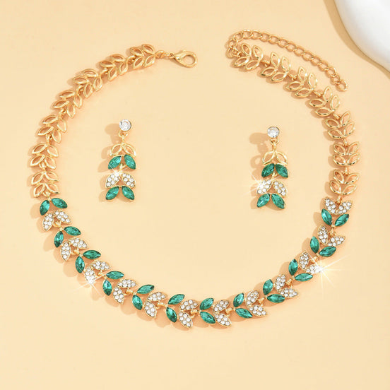 Women's Earrings & Necklace 2-Piece Set