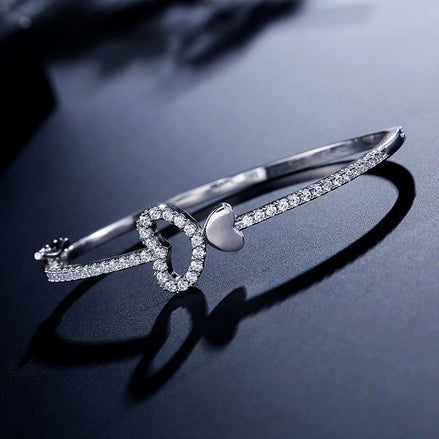 Heart Shaped Couple Bracelets