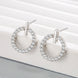Cool style All diamond Small Earrings