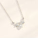 Zodiac Pendant Necklace | CZ Diamond-Cut 925 Silver | Gold & Silver