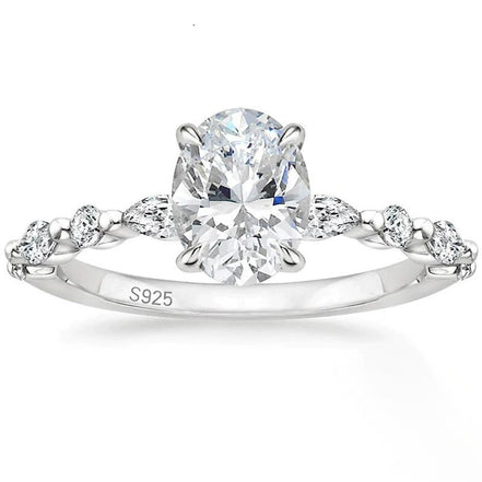 Zircon Ring Affordable Luxury Fashion Women
