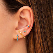 Celestial Gold Ear Cuff & Stud Set