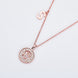S Initial Moissanite Necklace