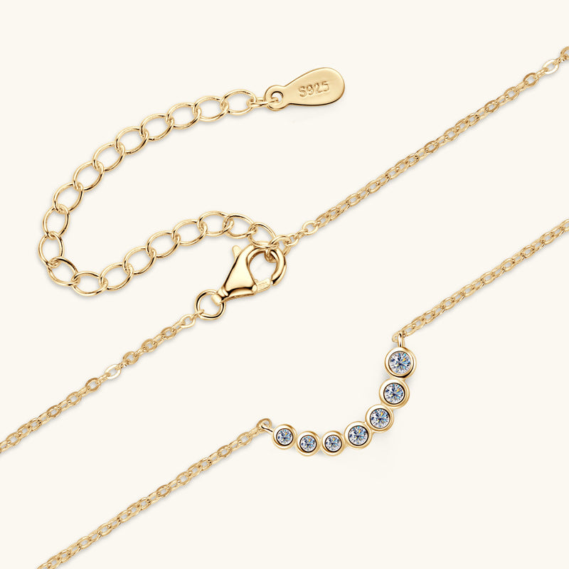 Simple Diamond Pendant Necklace