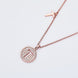 T Initial Moissanite Necklace