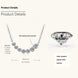 Simple Diamond Pendant Necklace