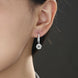 Round Moissanite Stud Earrings | S925 Silver
