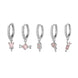 Light Luxury Snake Shaped Earring Set