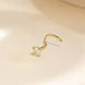 Crystal Nose Ring S925 Silver
