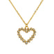 Titanium Steel Love Diamond Necklace