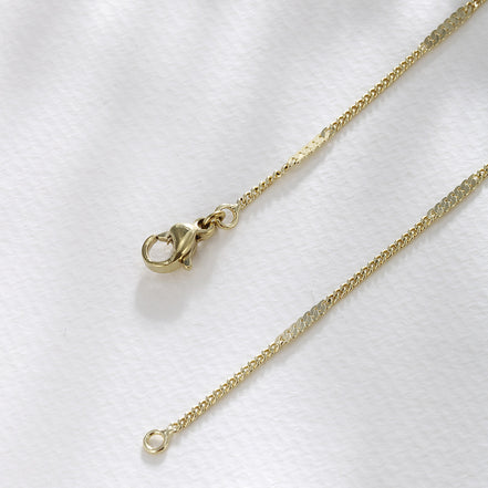 Simple Bone Chain Choker Necklace for Women