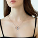 Fashion European And American Style Heart-shaped Necklace
