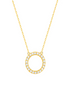 Fully Diamond studded Round Necklace