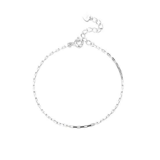 Gold & Silver Square Buckle Bracelet